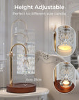 Candle Warmer Lamp - Transparent - VAUCLUSE