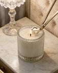 Candle Wick Trimmer, Snuffer and Dipper Set (Silver) - VAUCLUSE