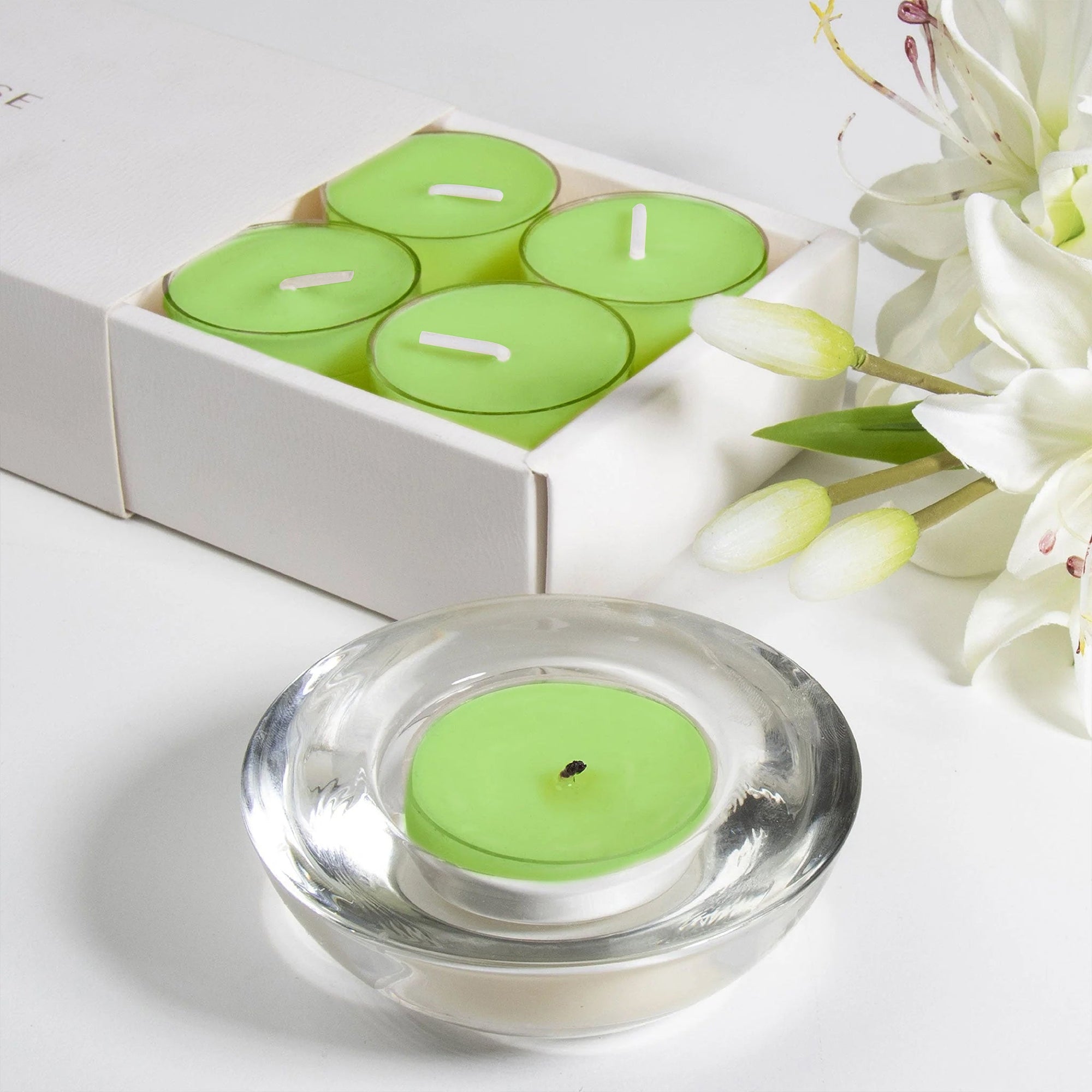 Lily Scented Tealight Candles - VAUCLUSE