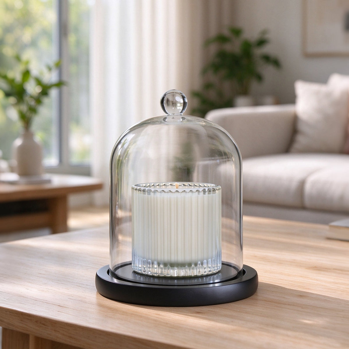 How to Display Candles with a Glass Dome to Preserve Scent - VAUCLUSE