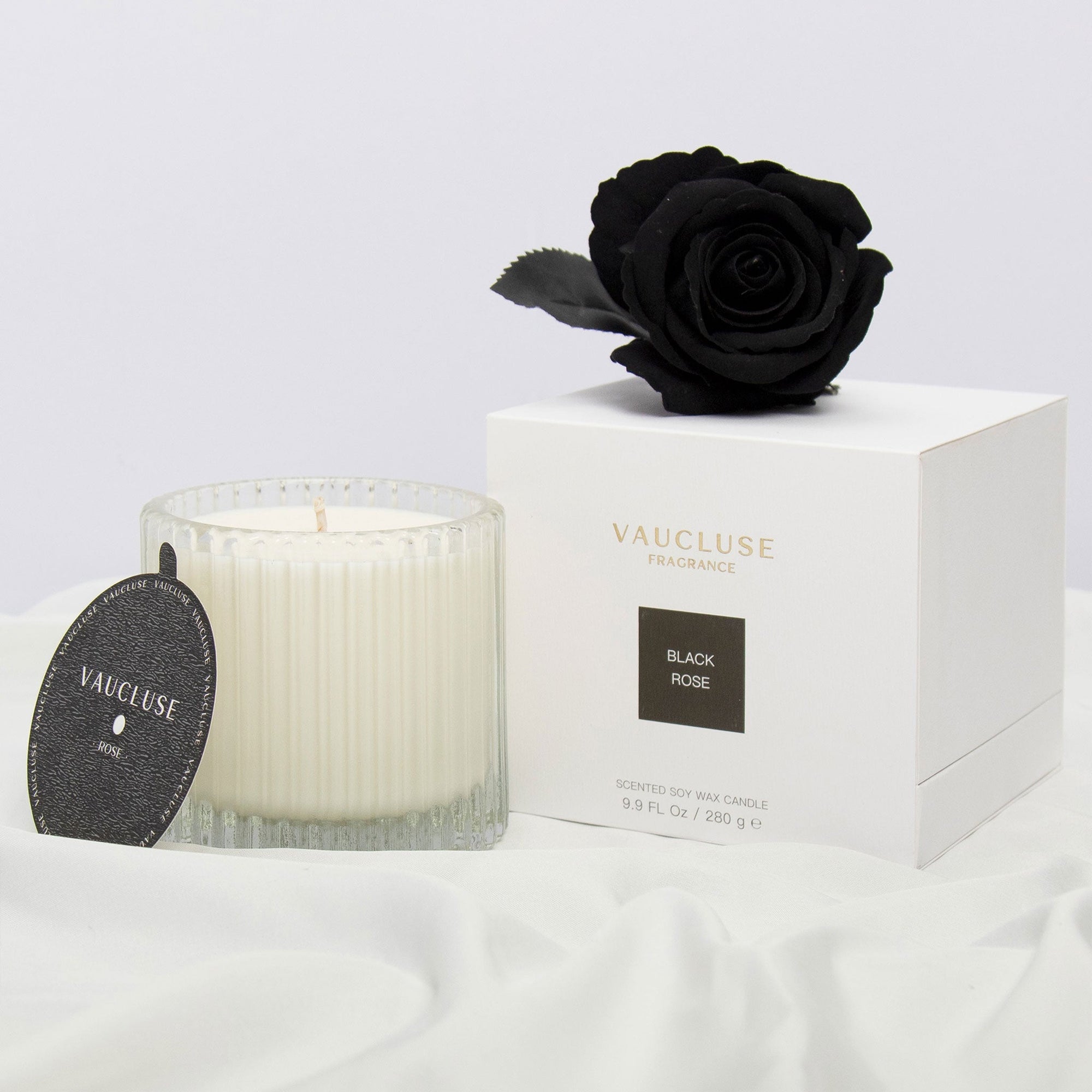 Black Rose Scented Candle - VAUCLUSE