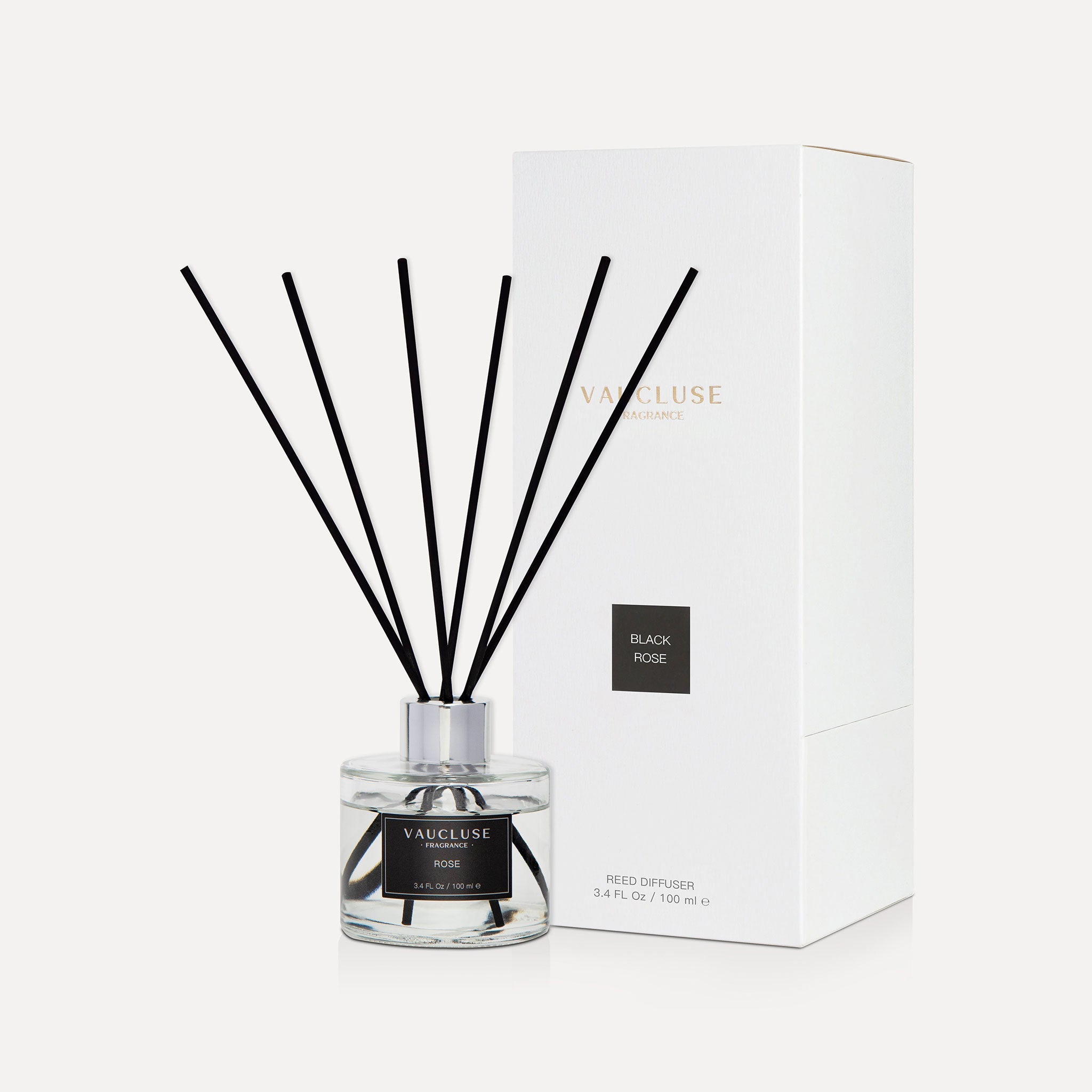 Black Rose Scented Reed Diffuser - VAUCLUSE