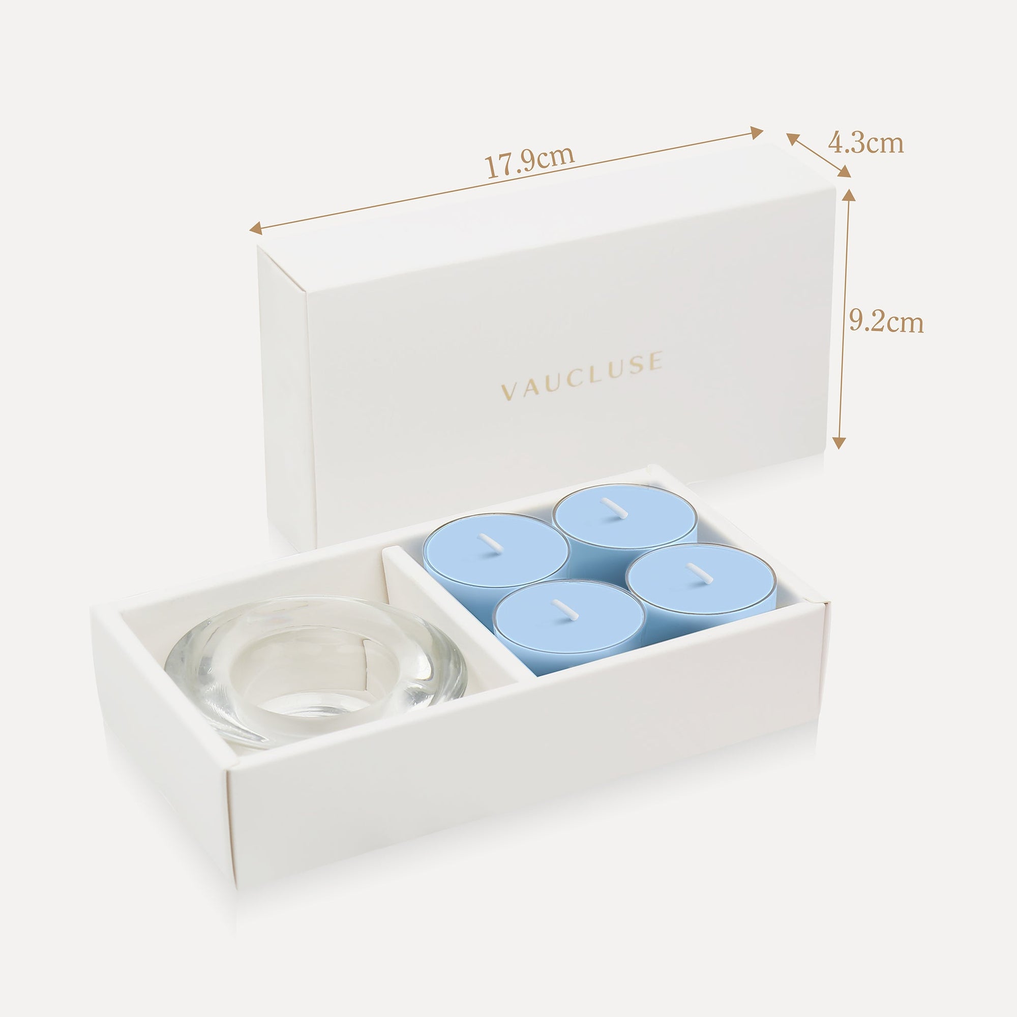 Breeze Tealights and Candle Holder Set - VAUCLUSE