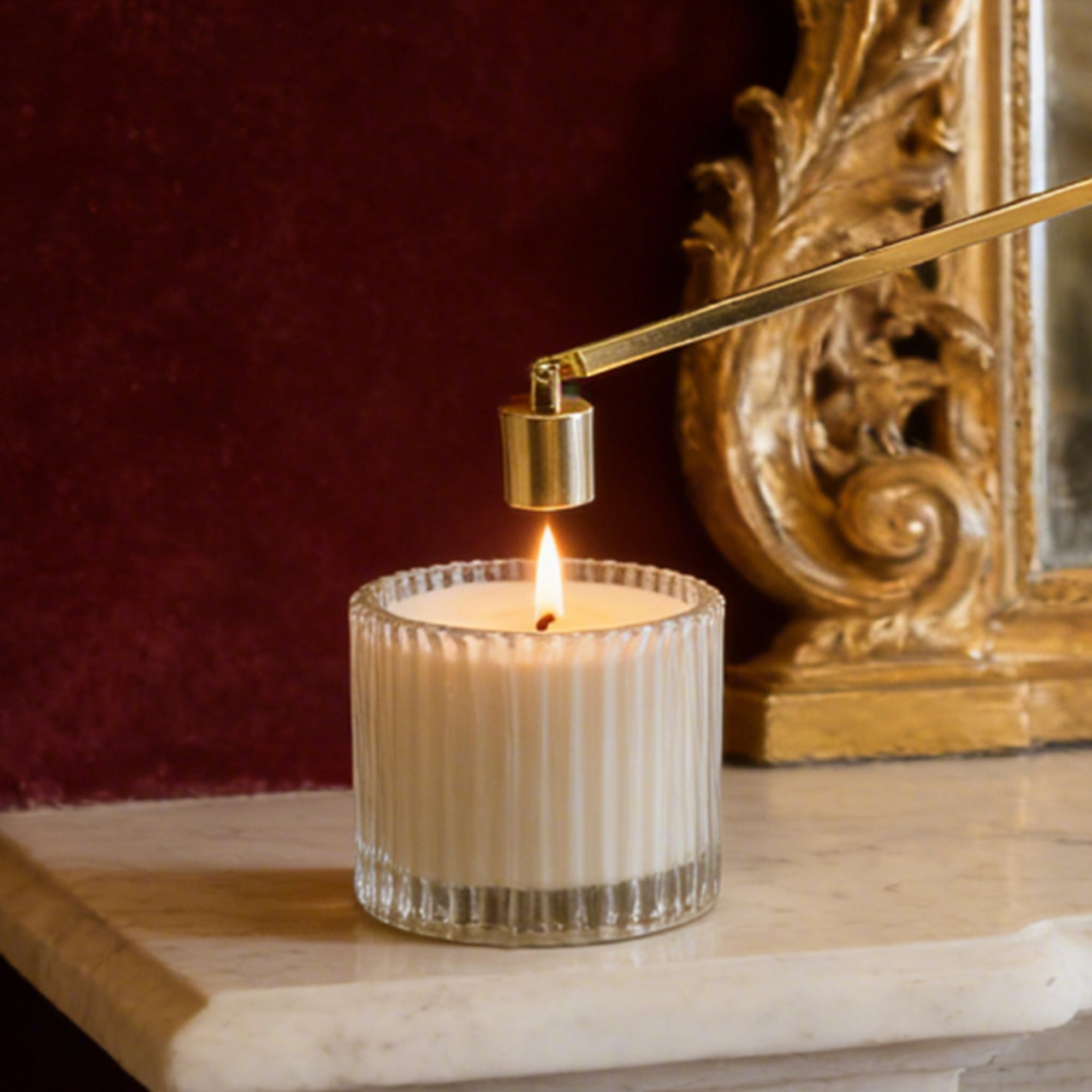 Candle Wick Trimmer, Snuffer and Dipper Set (Gold) - VAUCLUSE