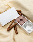 Cinnamon Tealights and Candle Holder Set - VAUCLUSE