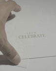 Let's Celebrate Card - VAUCLUSE