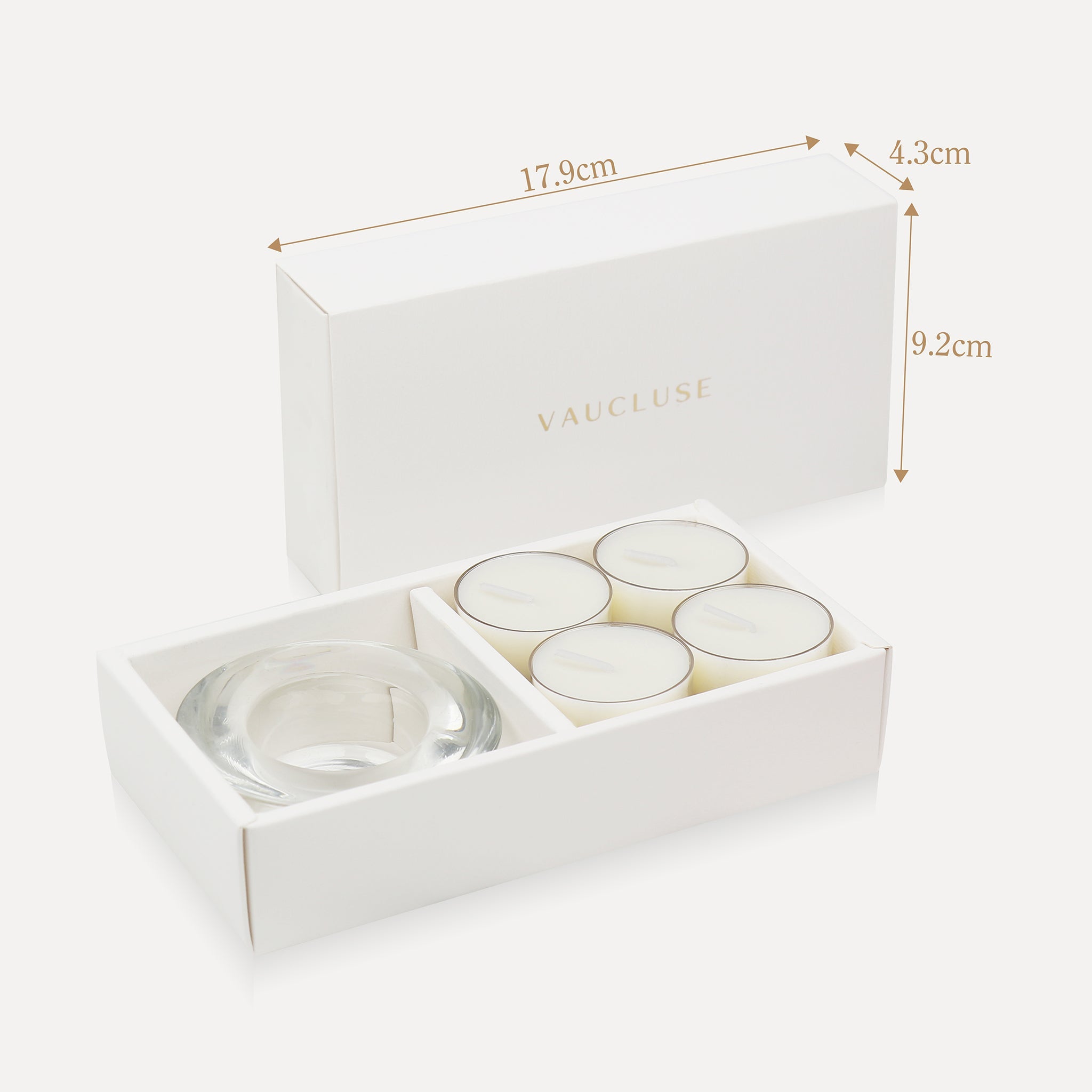 Lily Tealights and Candle Holder Set - VAUCLUSE