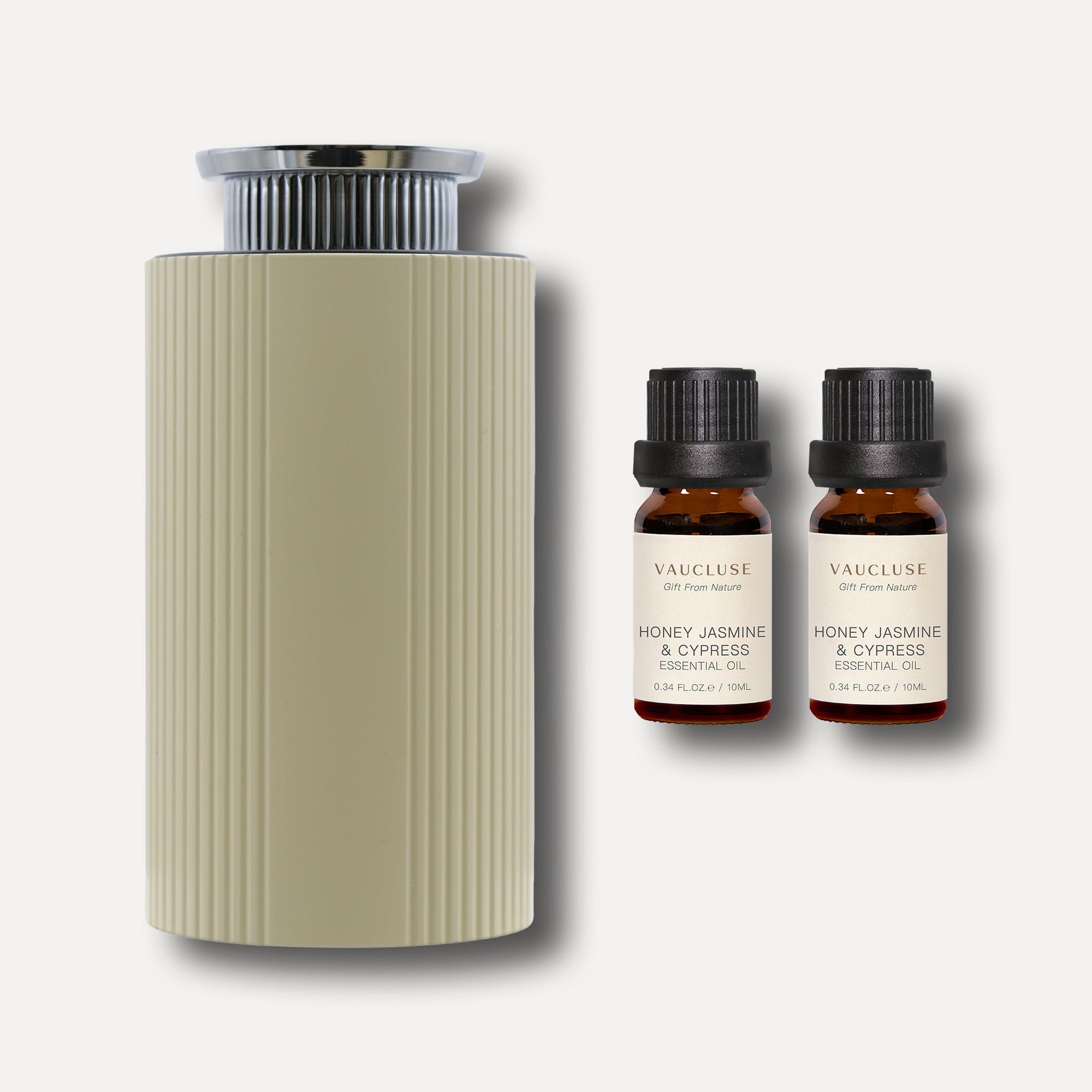 Ribbed Essential Oil Diffuser (Apricot) - VAUCLUSE