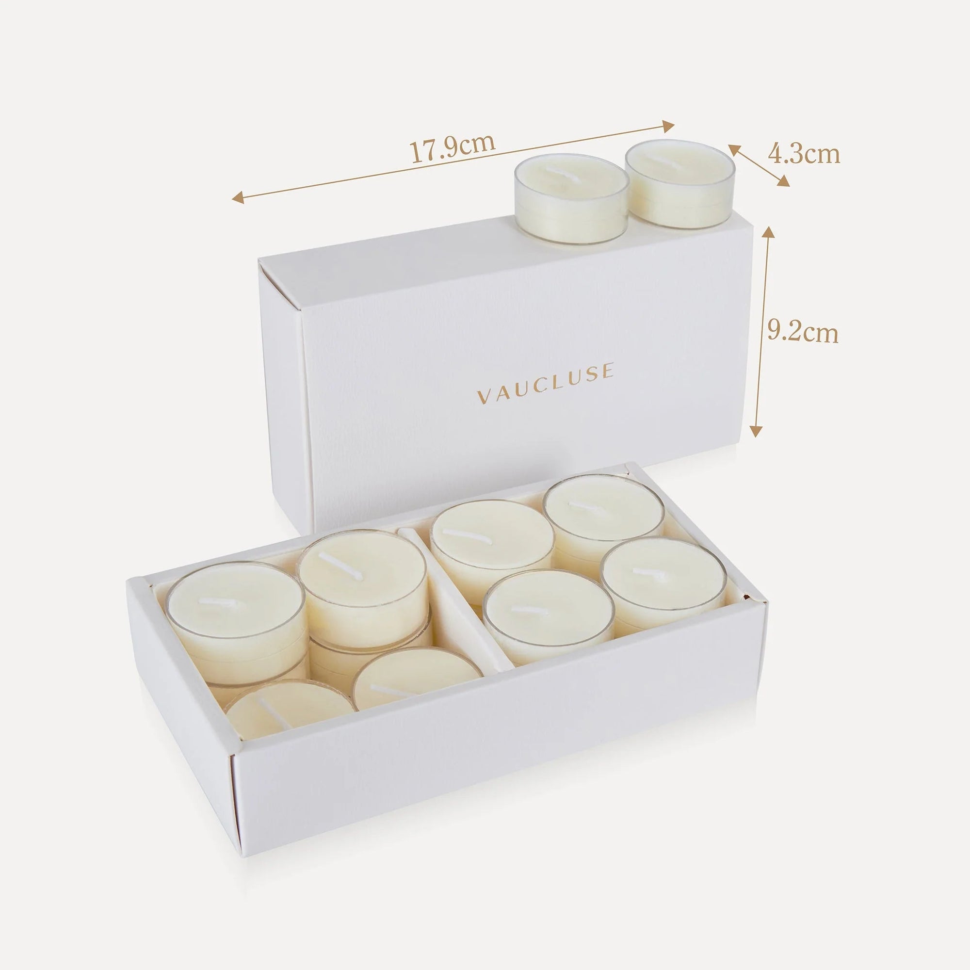 Vanilla Scented Tealight Candles - VAUCLUSE