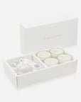 Vanilla Tealights and Candle Holder Set (Flower shape) - VAUCLUSE