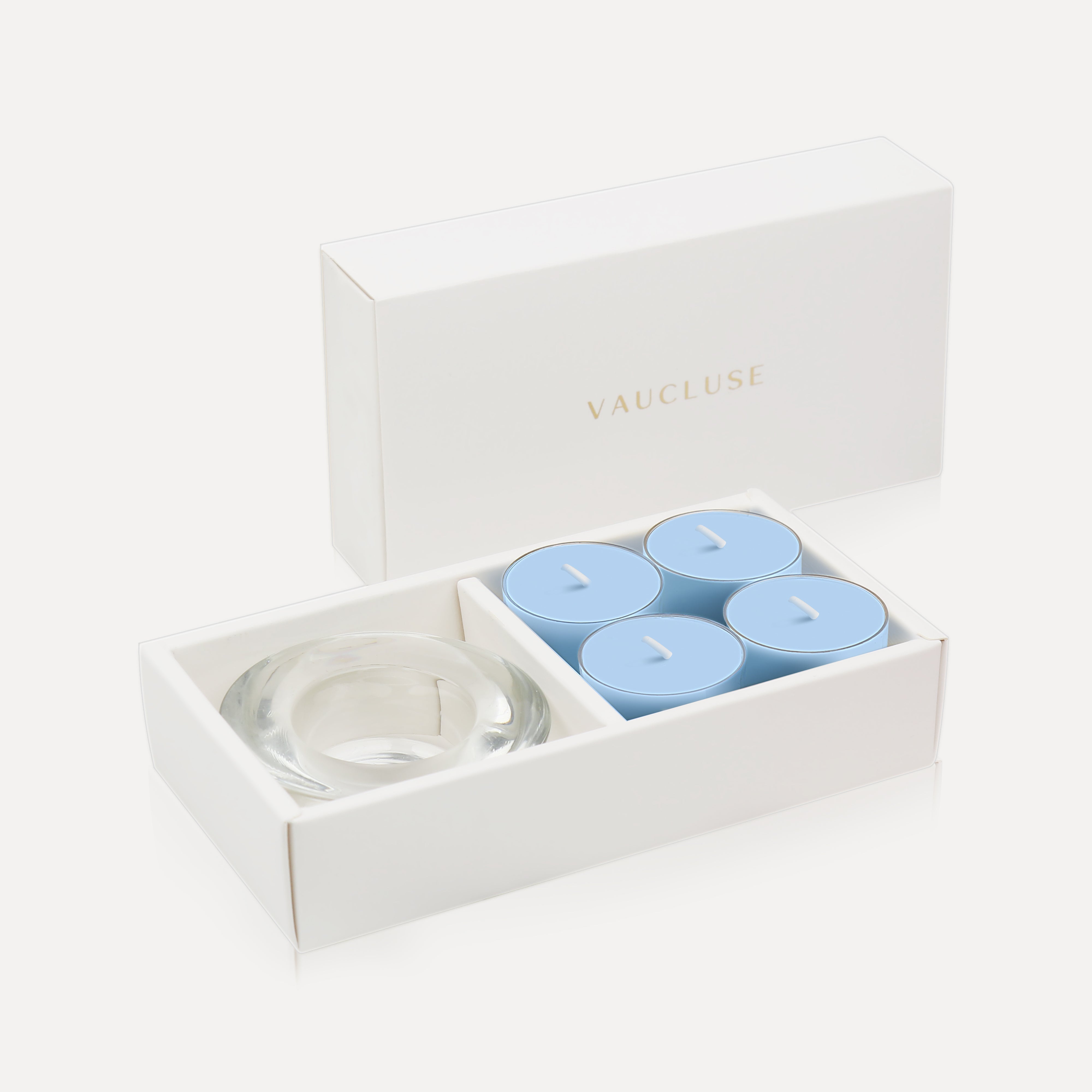 Breeze Tealights and Candle Holder Set - VAUCLUSE